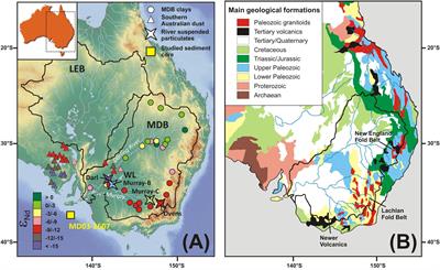 Preferential Riverine Export of Fine Volcanogenic Particles to the Southeast Australian Margin